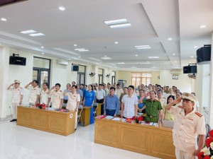 Hội nghị thành lập Chi hội Cựu Công an nhân dân phường Yết Kiêu