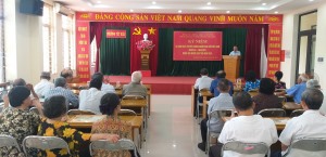 Phường Yết Kiêu tổ chức ngày truyền thống Người cao tuổi Việt Nam năm 2024